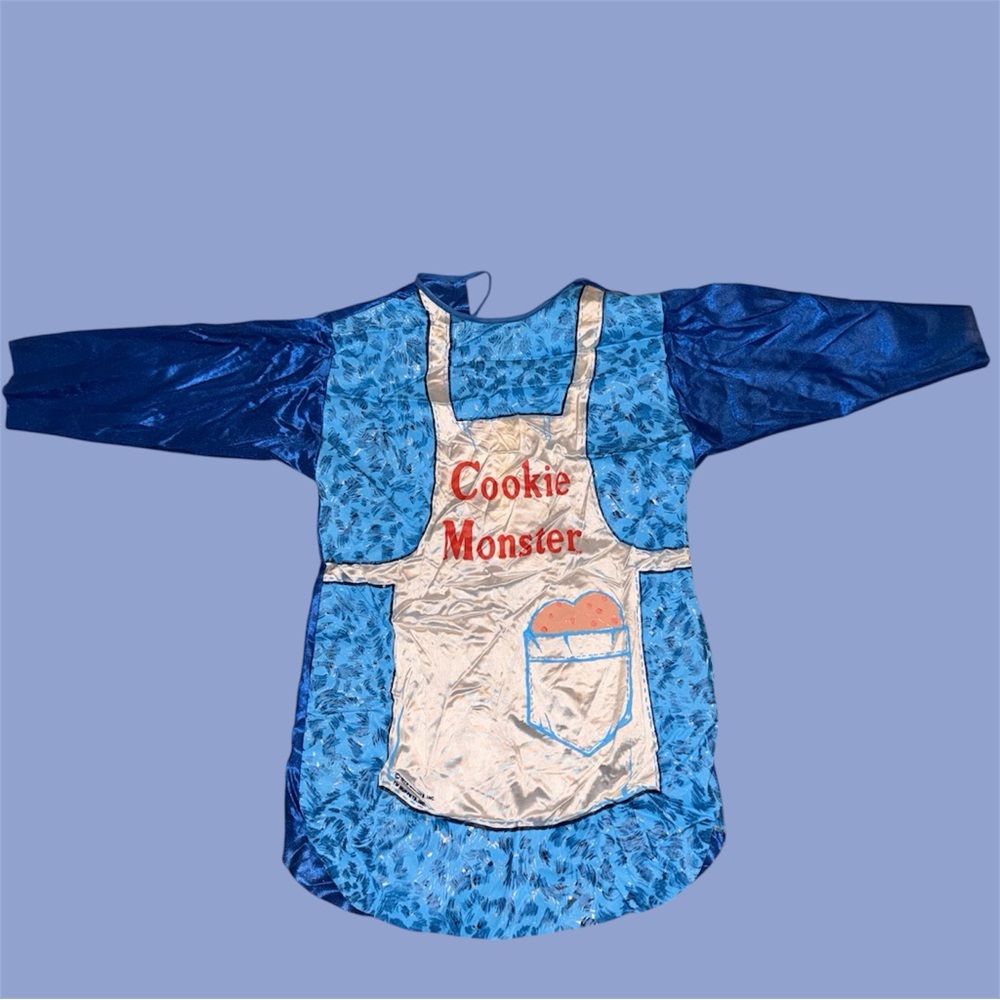 Vintage 1979 Ben Cooper 3-5 YRS Sesame Street Cookie Monster Halloween Costume